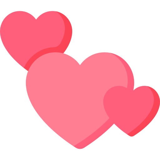 corazones Special Flat icono