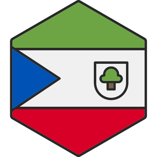Equatorial guinea Generic Outline Color icon
