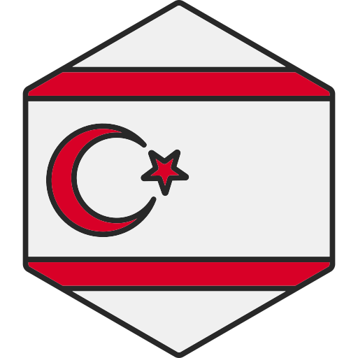 cipro settentrionale Generic Outline Color icona