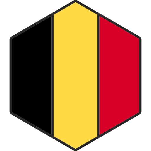 ベルギー Generic Outline Color icon