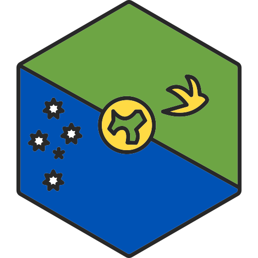 クリスマス島 Generic Outline Color icon