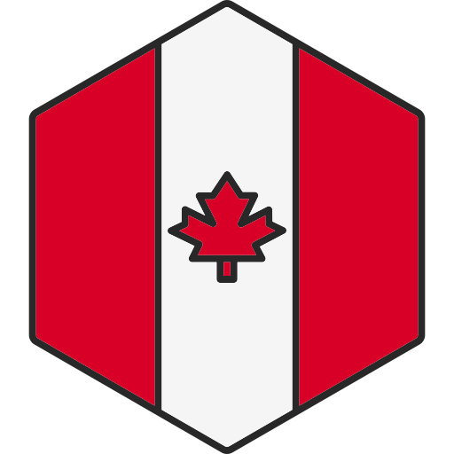 canada Generic Outline Color icona