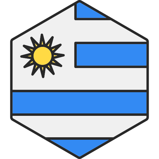 uruguay Generic Outline Color icon