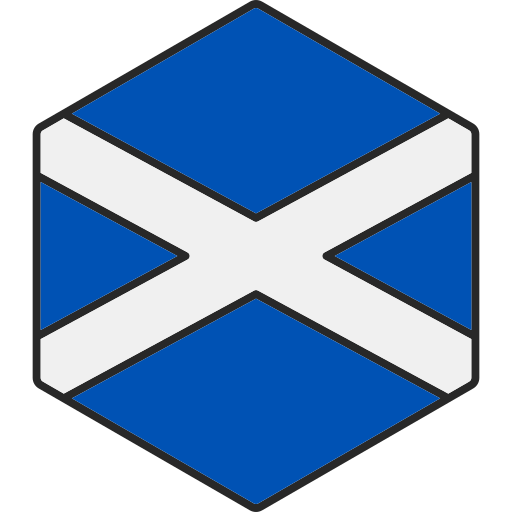 szkocja Generic Outline Color ikona