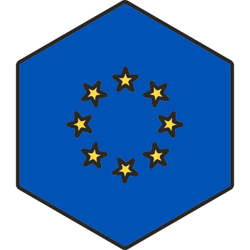 union européenne Generic Outline Color Icône