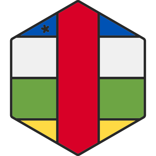 república centro-africana Generic Outline Color Ícone