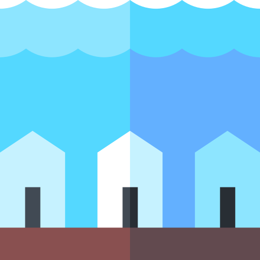 홍수 Basic Straight Flat icon