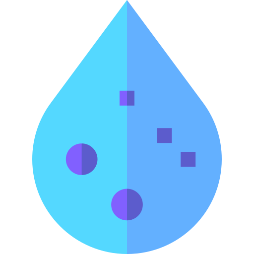 a base de agua Basic Straight Flat icono