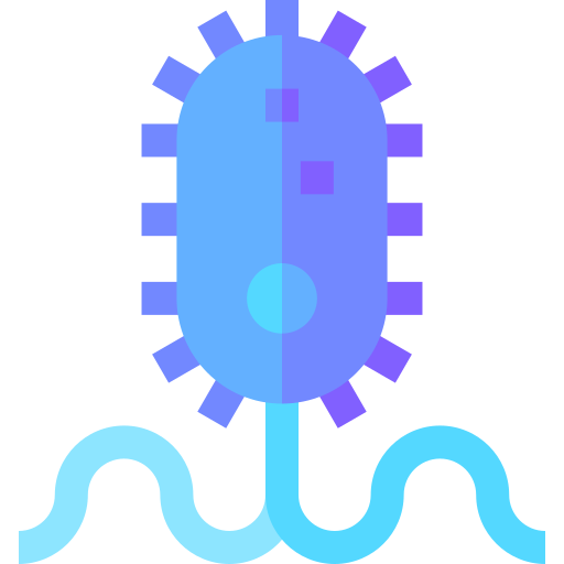 bakteria Basic Straight Flat ikona