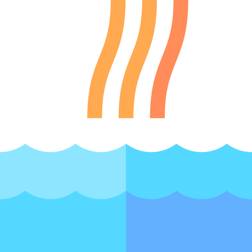 Вода Basic Straight Flat иконка