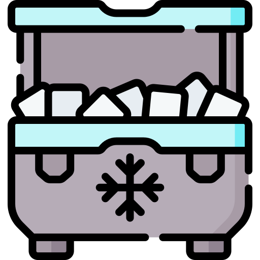 Ice box Special Lineal color icon