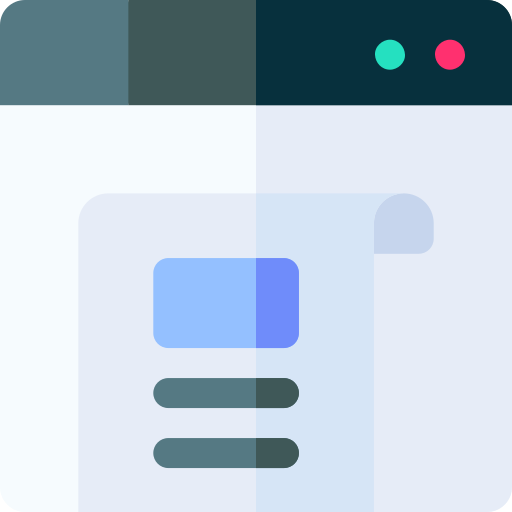 newsletter Basic Rounded Flat icon