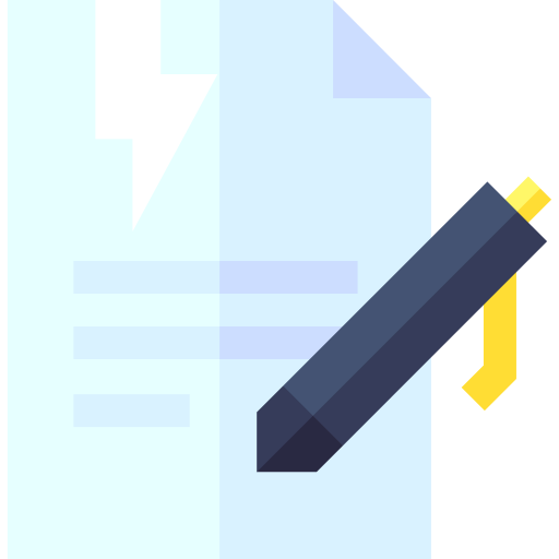 contrato Basic Straight Flat icono