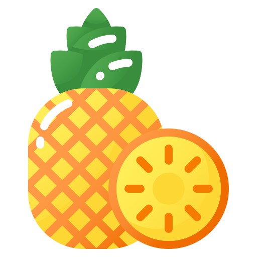 Pineapple Generic Flat Gradient icon