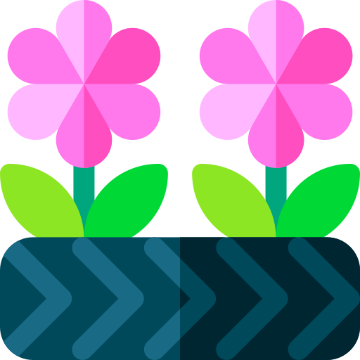 Planter Basic Rounded Flat icon