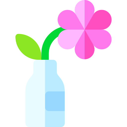 flores Basic Rounded Flat icono