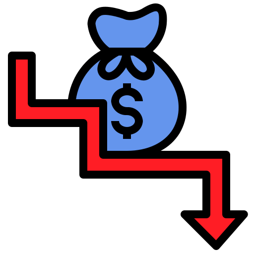 Economic crisis Generic Outline Color icon