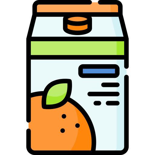 sok pomarańczowy Special Lineal color ikona