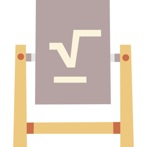 quadratwurzel Cartoon Flat icon