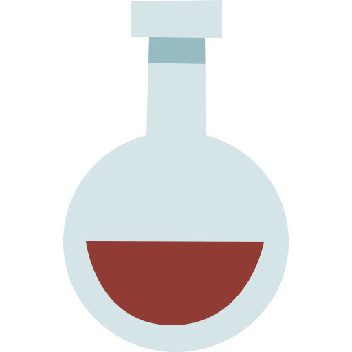 Flask Cartoon Flat icon