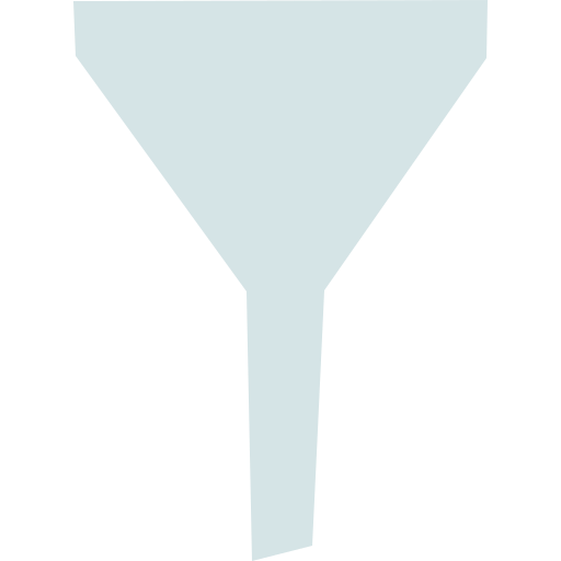 Funnel Cartoon Flat icon