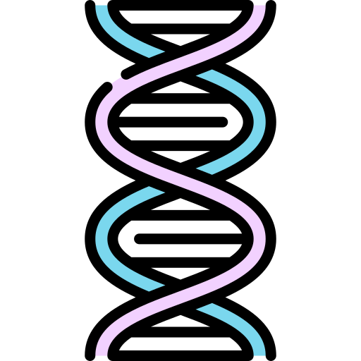 Dna strand Special Lineal color icon
