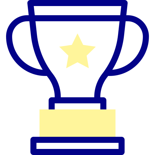 trophée Detailed Mixed Lineal color Icône