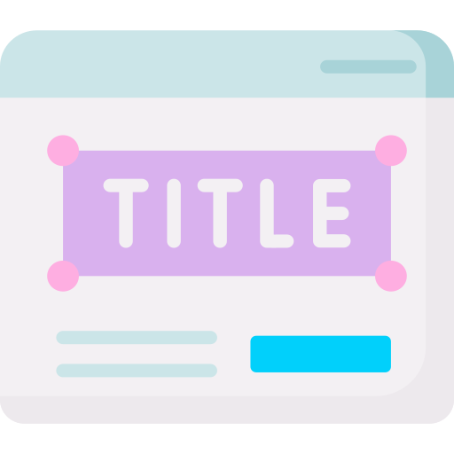 Title Special Flat icon