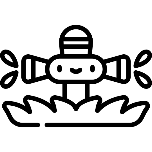 スプリンクラー Kawaii Lineal icon