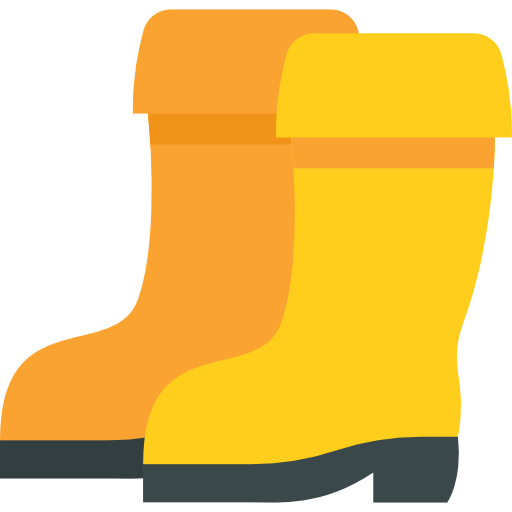 ブーツ Kawaii Flat icon