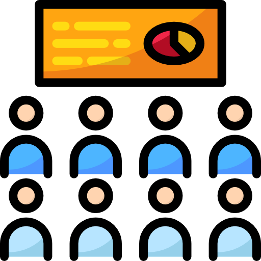 präsentation mynamepong Lineal Color icon