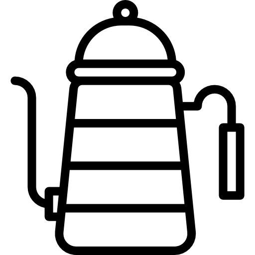 tetera srip Lineal icono