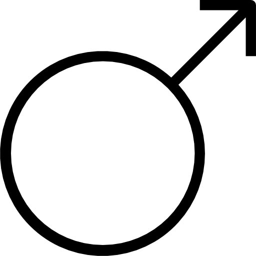 männlich srip Lineal icon