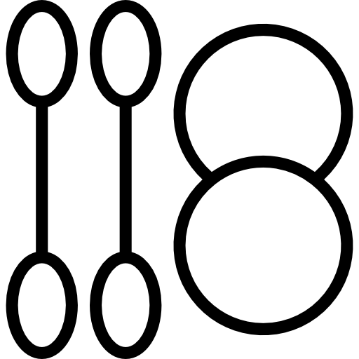 bawełna srip Lineal ikona