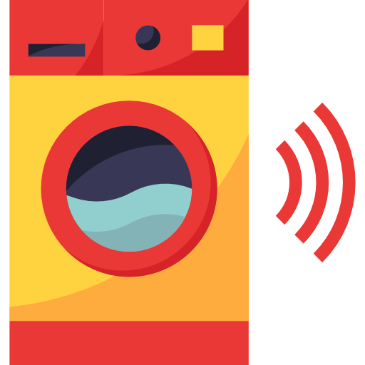 洗濯機 mynamepong Flat icon