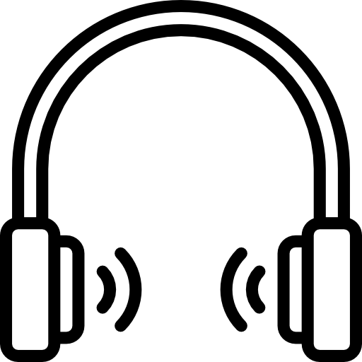 auricolari mynamepong Lineal icona