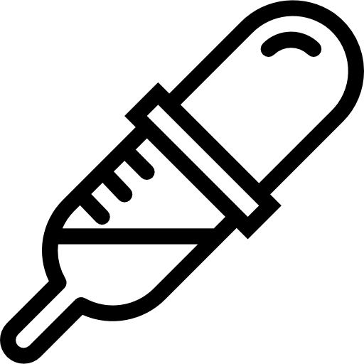 pipetta srip Lineal icona