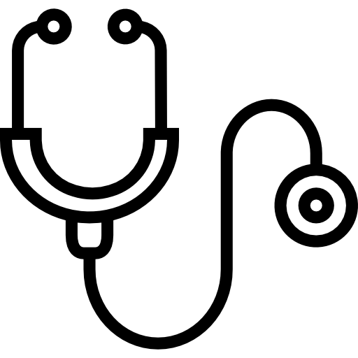 estetoscopio srip Lineal icono