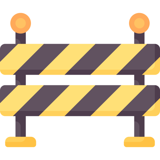 Barrier Special Flat icon
