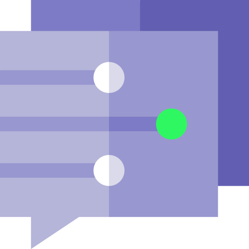 computerlinguistik Basic Straight Flat icon