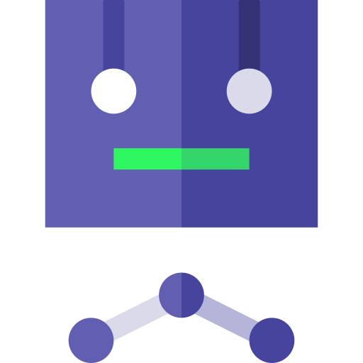 chatbot Basic Straight Flat icon