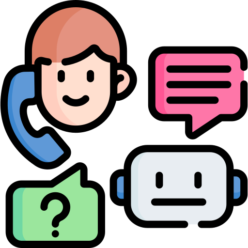 bot conversacional Special Lineal color icono