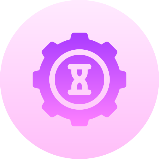 로딩 중 Basic Gradient Circular icon