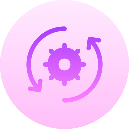 bieg Basic Gradient Circular ikona