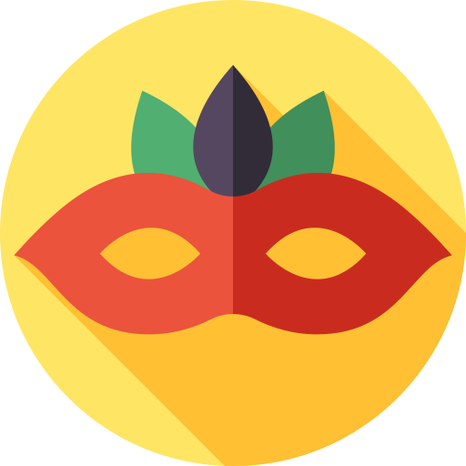 maske Flat Circular Flat icon
