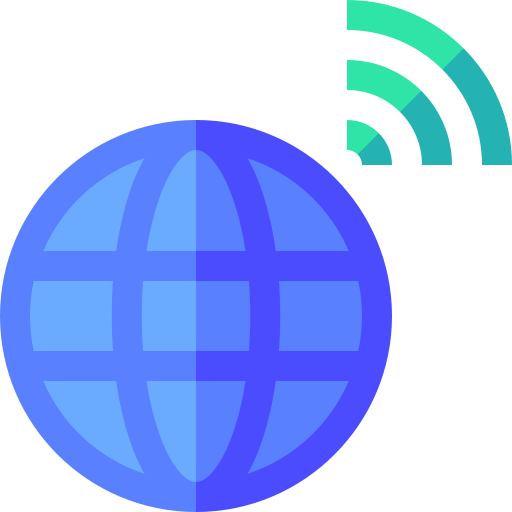 internet Basic Straight Flat icon