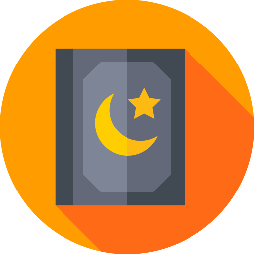 Quran Flat Circular Flat icon
