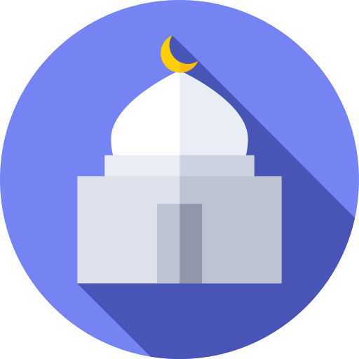 Мечеть Flat Circular Flat иконка