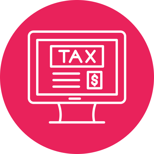 オンライン税 Generic Flat icon