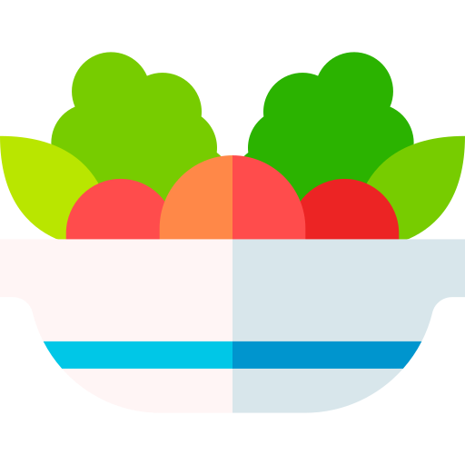 サラダ Basic Straight Flat icon